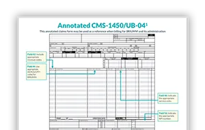 Sample CMS-1450/UB-04 Claims Form thumbnail