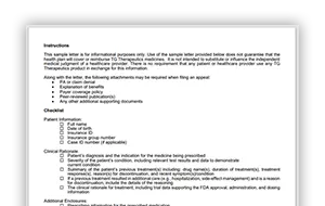 Sample Letter of Appeal thumbnail